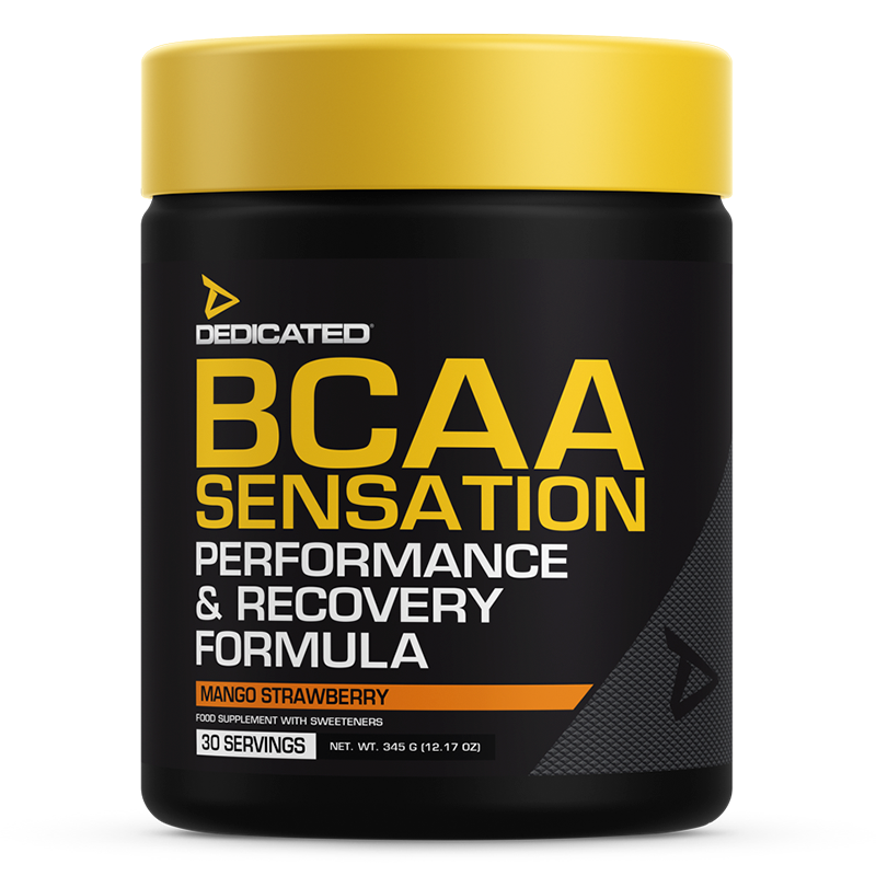 Dedicated BCAA Sensation Mango Strawberry flavour