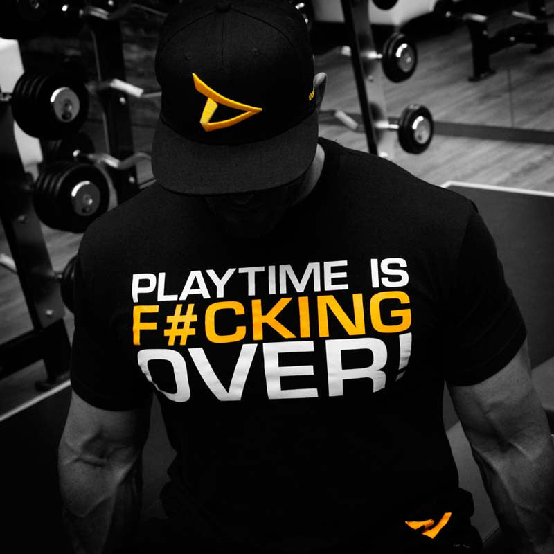 Shirt Playtime Is Over Dedicated