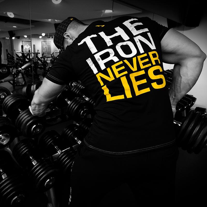 Dedicated T-Shirt The Iron Never Lies