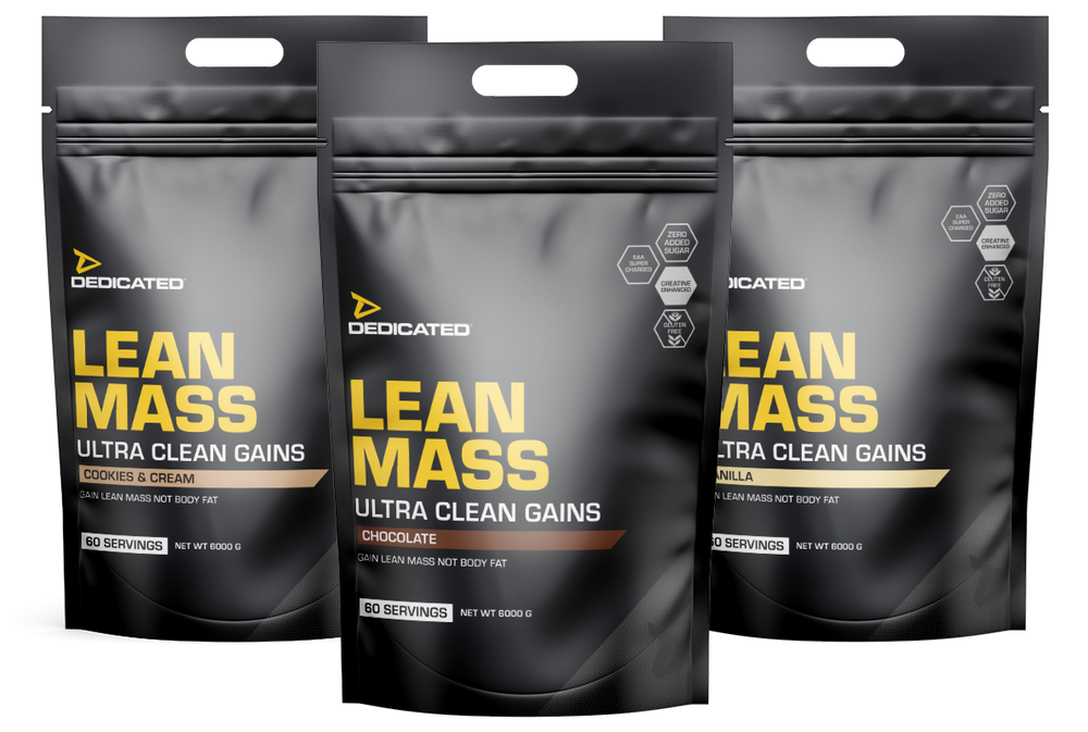 Lean Gainer Ingeredients Lean Mass Gainer | Clean Fuel for Serious Progress | Dedicated