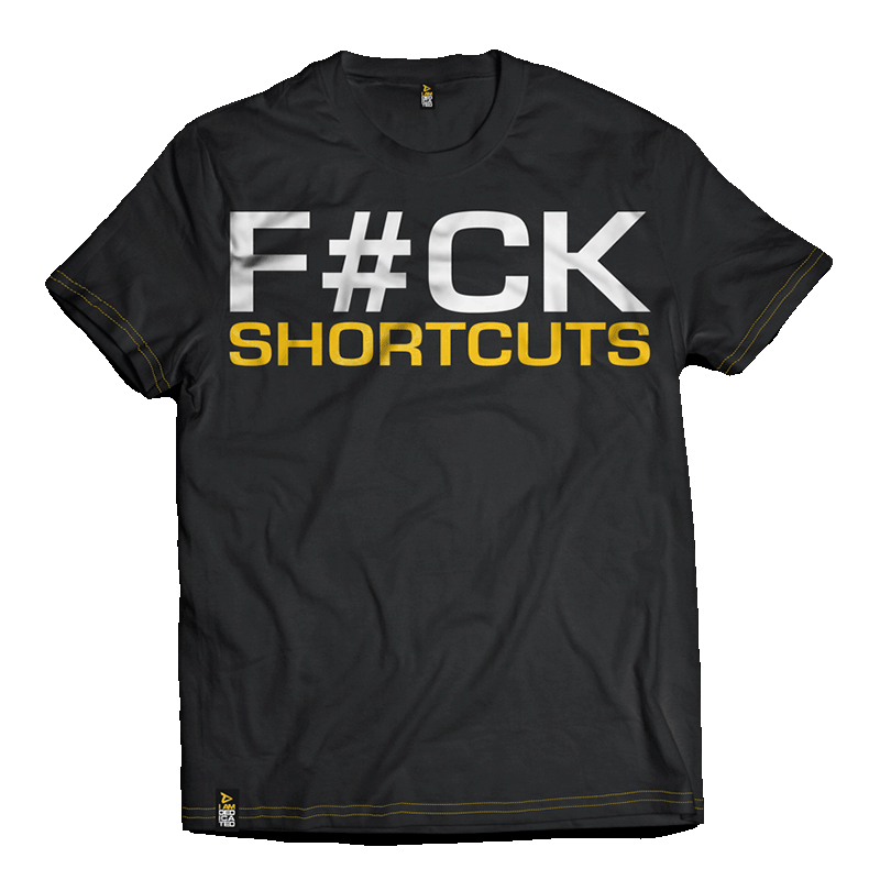 Dedicated T-Shirt F#ck Shortcuts Front