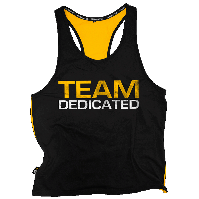 Dedicated Stringer (Yellow Back) Team Dedicated Front